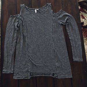 ❄️Cold Shoulder Tunic